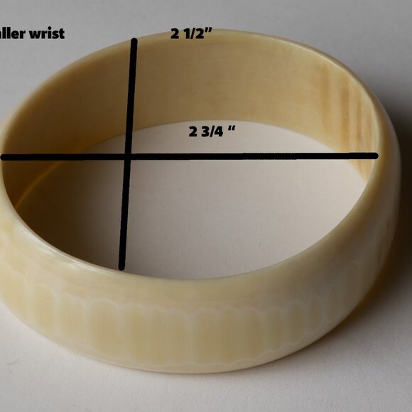 Ivory Bracelet Vintage - Picture 2 of 2